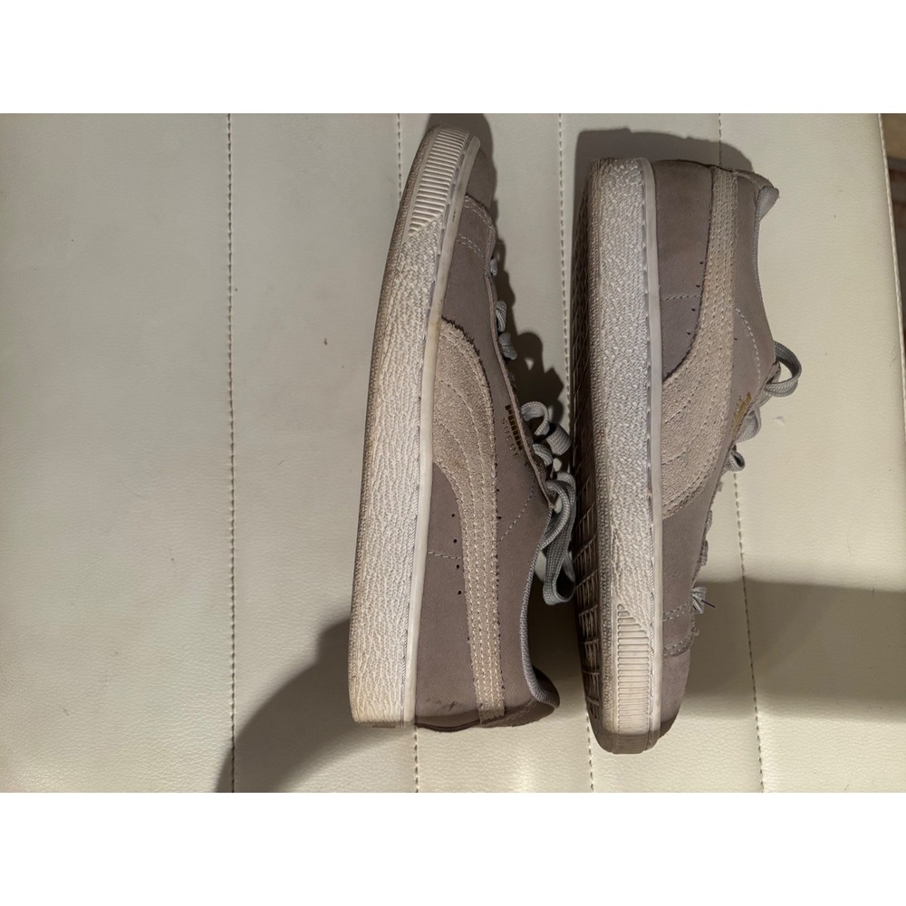 PUMA Suede Classic Sneakers Women's Shoes Gray Casual Comfort Walking - Picture 6 of 9
